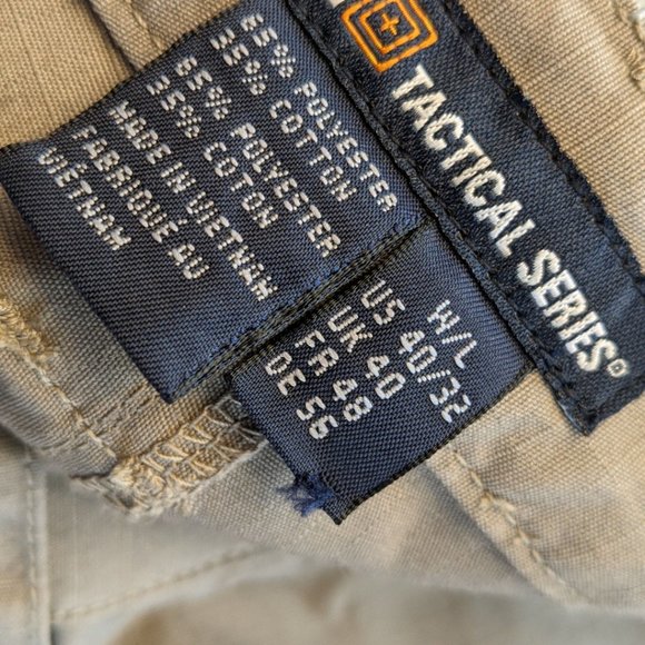 Men's 5.11 Tactical Series Cargo Pants - Picture 2 of 2